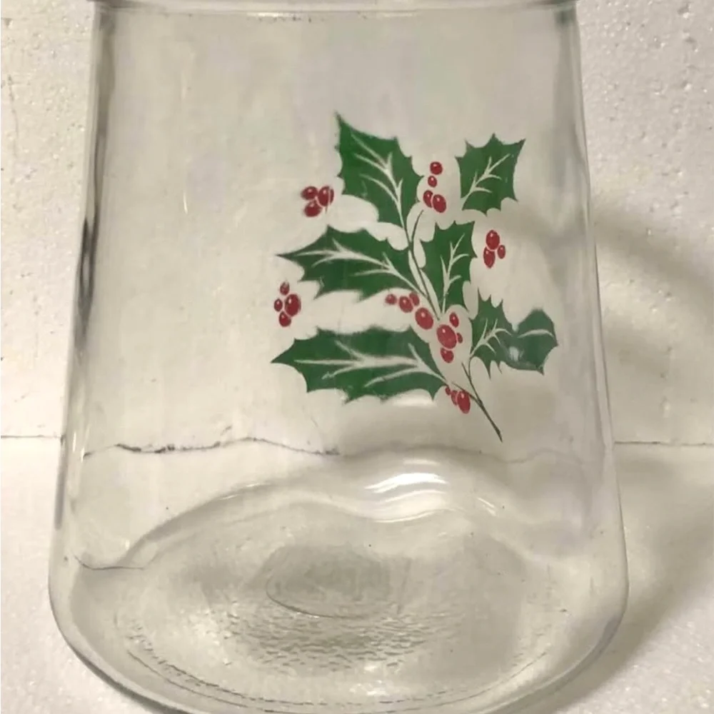Big Clear GLASS Hurricane Jar Candle Holder Stand Vase 7.25”